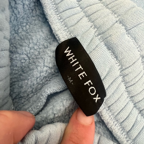 White Fox Blue Beverly Hills Sweatshirt and Shorts Set - Picture 6 of 7